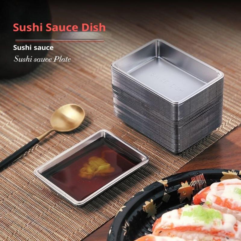 Meal Prep Bowl - 100Pcs Disposable Sauce Dish Sushi Seasoning