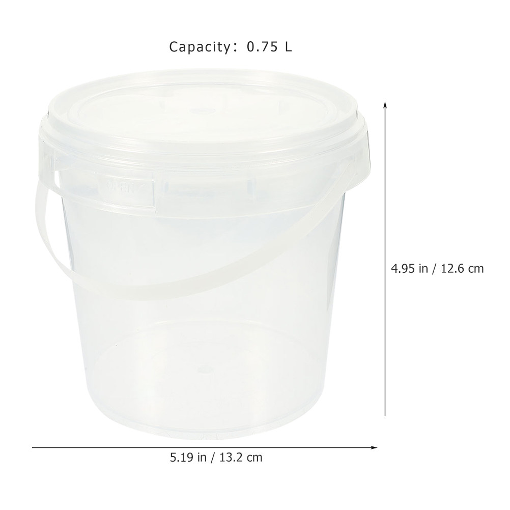 6Pcs Clear Plastic Food Storag - Meal Prep With Rice ulasan dan harga