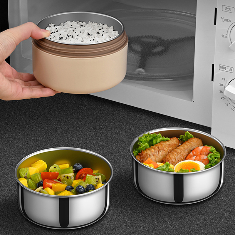 4pcs set Portable Lunch Contai - Meal Prep Bowl ulasan dan harga