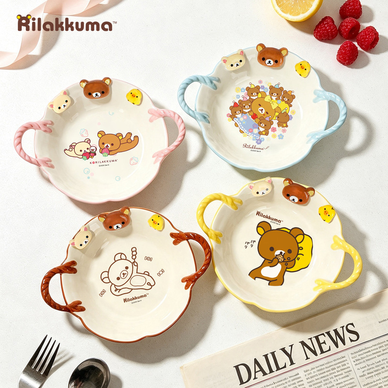 Rilakkuma Co branded Colorful  - Meal Prep Bowl ulasan dan harga