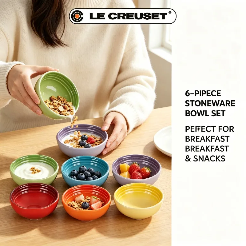 Le Creuset Mini Pinch Bowl Set - Meal Prep Kitchen ulasan dan harga