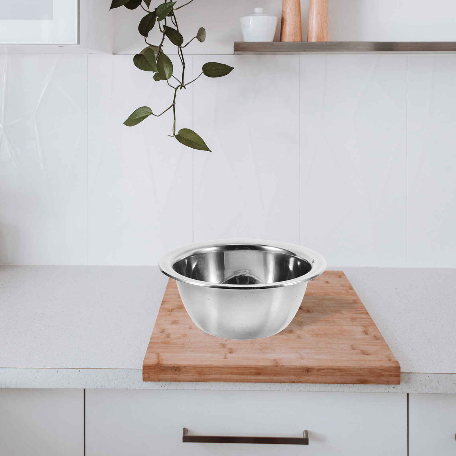 1Pcs Stainless Steel Bowl Baki - Meal Prep Kitchen ulasan dan harga